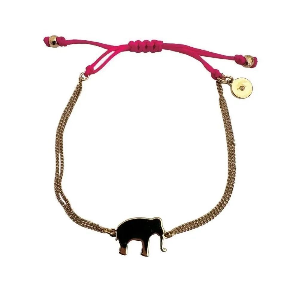 Stella & Dot elephant charm bracelet